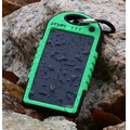 Solar charger 5000mAh Solar Power Bank Dual USB Port Battery